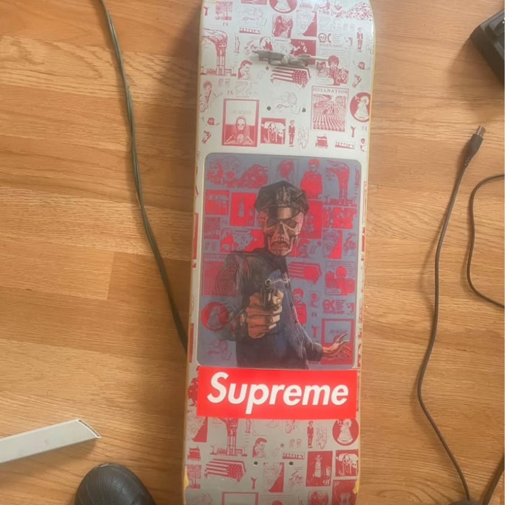Fucking awesome 8.5 all you need is grip Aidan Mackey  holoGram Skateboard Deck